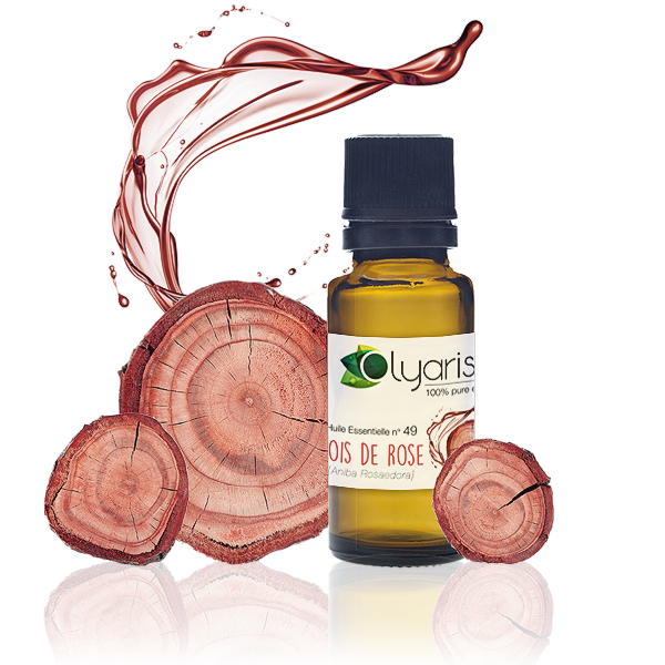 Huiles Essentielles Anti Pellicules : HE Bois de Rose - Olyaris